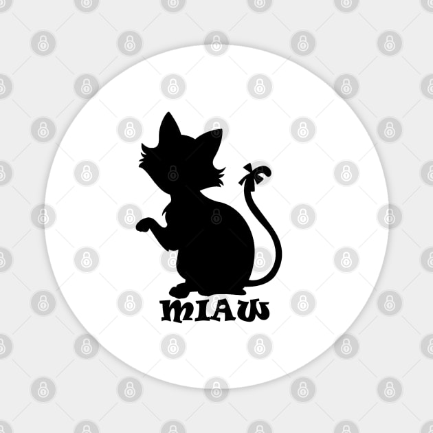 miaw Magnet by loulousworld